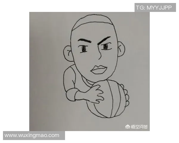 创意篮球简笔画人物卡通教程让你轻松绘制动感篮球明星形象